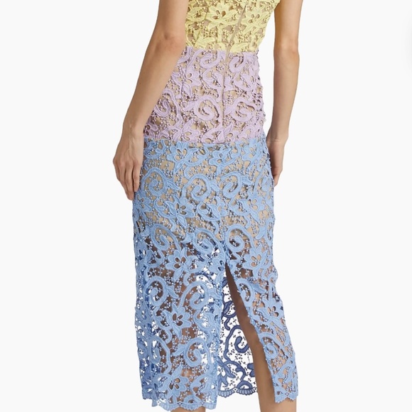 Milly Pastel Colorblock Dress - Picture 2 of 2